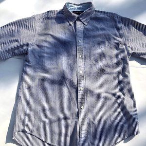 Men's Tommy Hilfiger Short Sleeve Button-Up Large